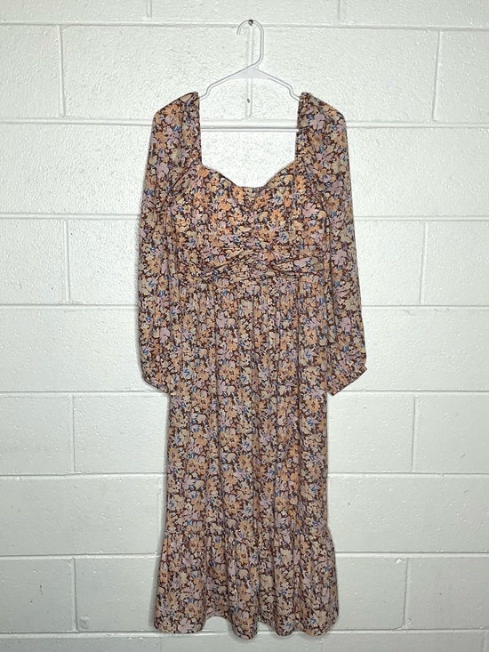 Band of the free Dresses & Skirts - < Band Of The Free Floral Boho Cottagecore Midi Dress Size Large >